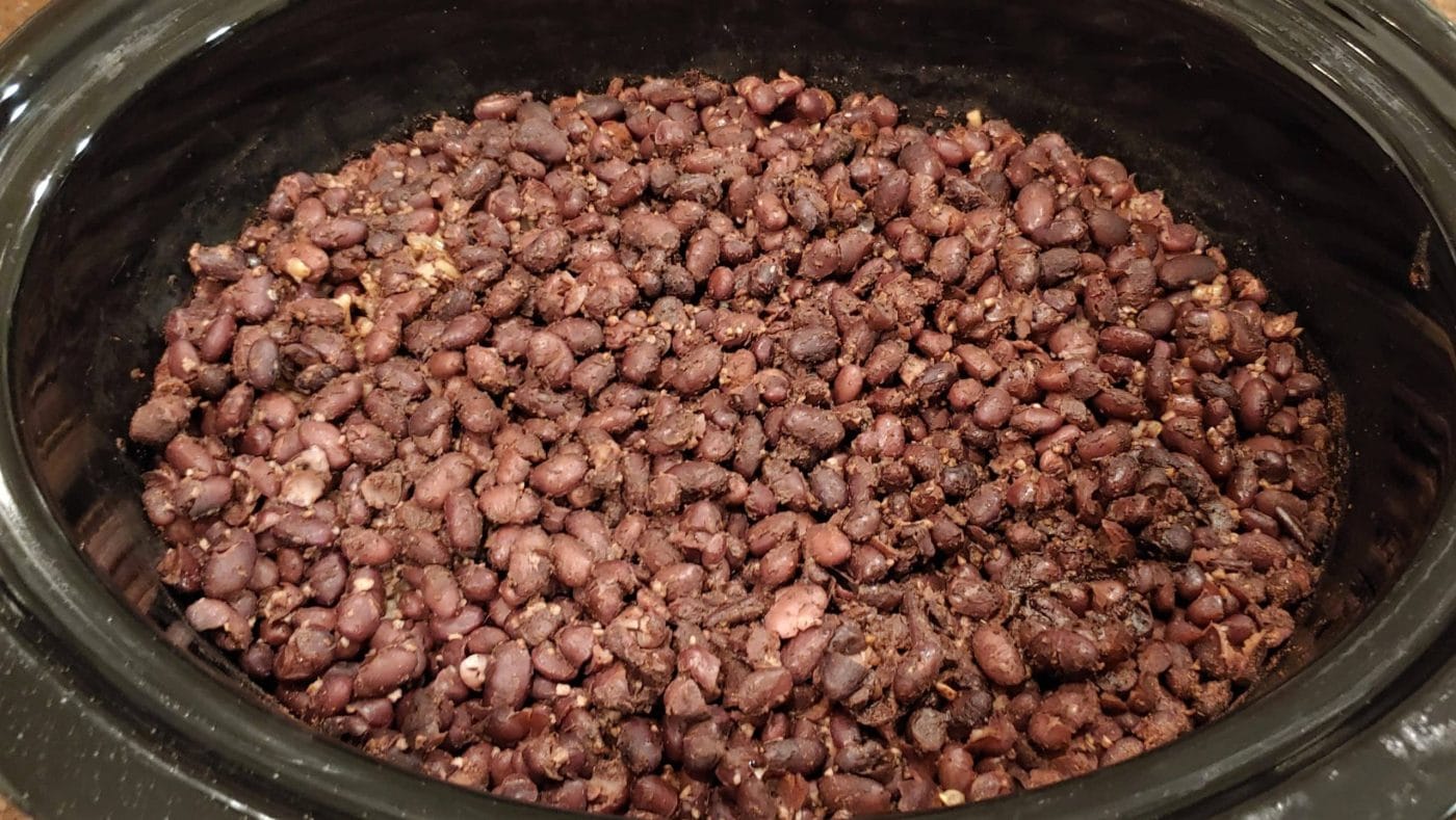 Crock pot Black Beans and Brown Rice - Dining in with Danielle
