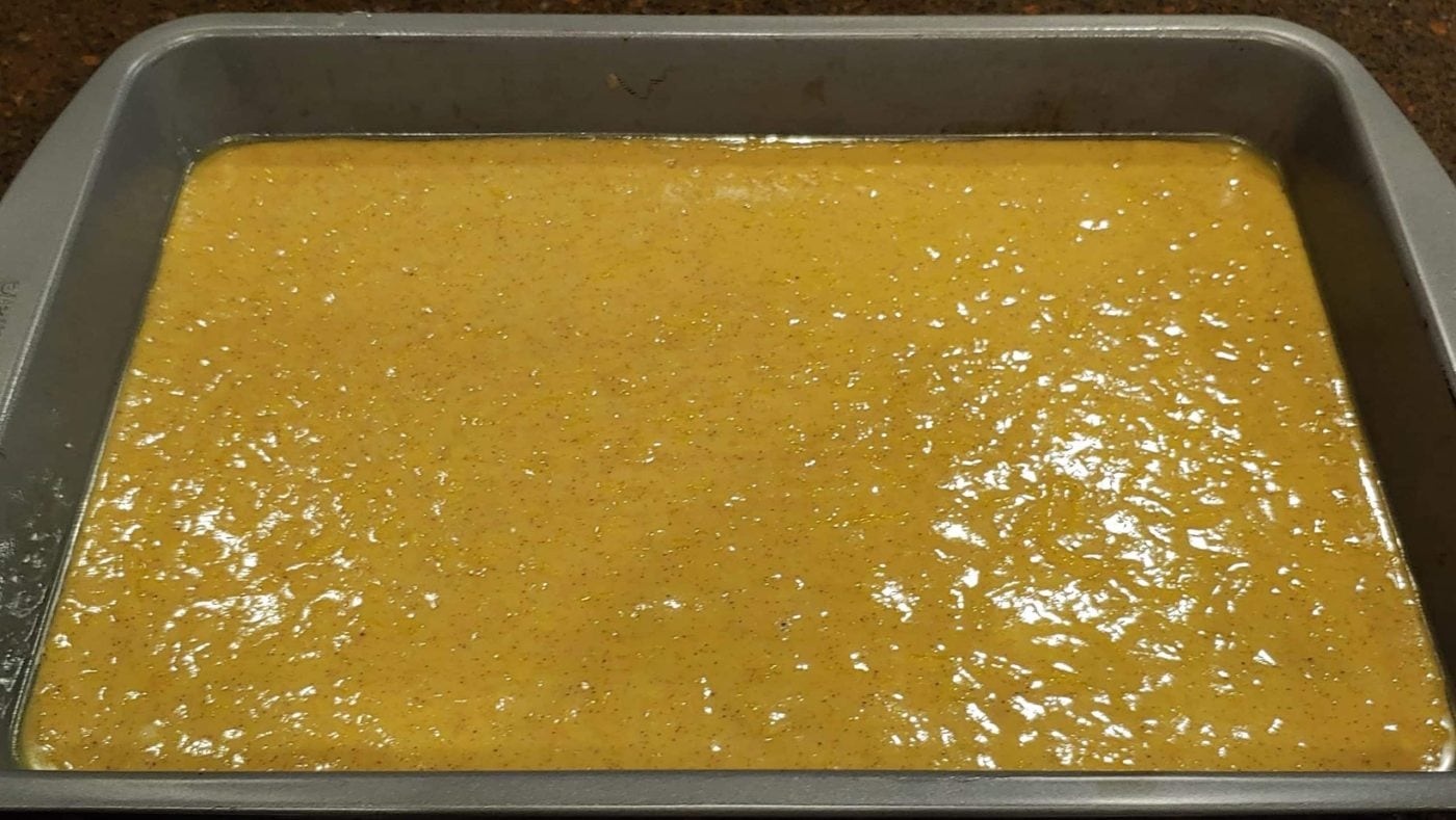 Pumpkin Sheet Cake - Dining in with Danielle