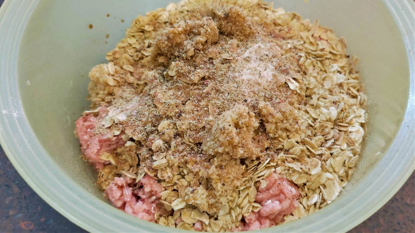 Turkey Burger Ingredients - Dining in with Danielle