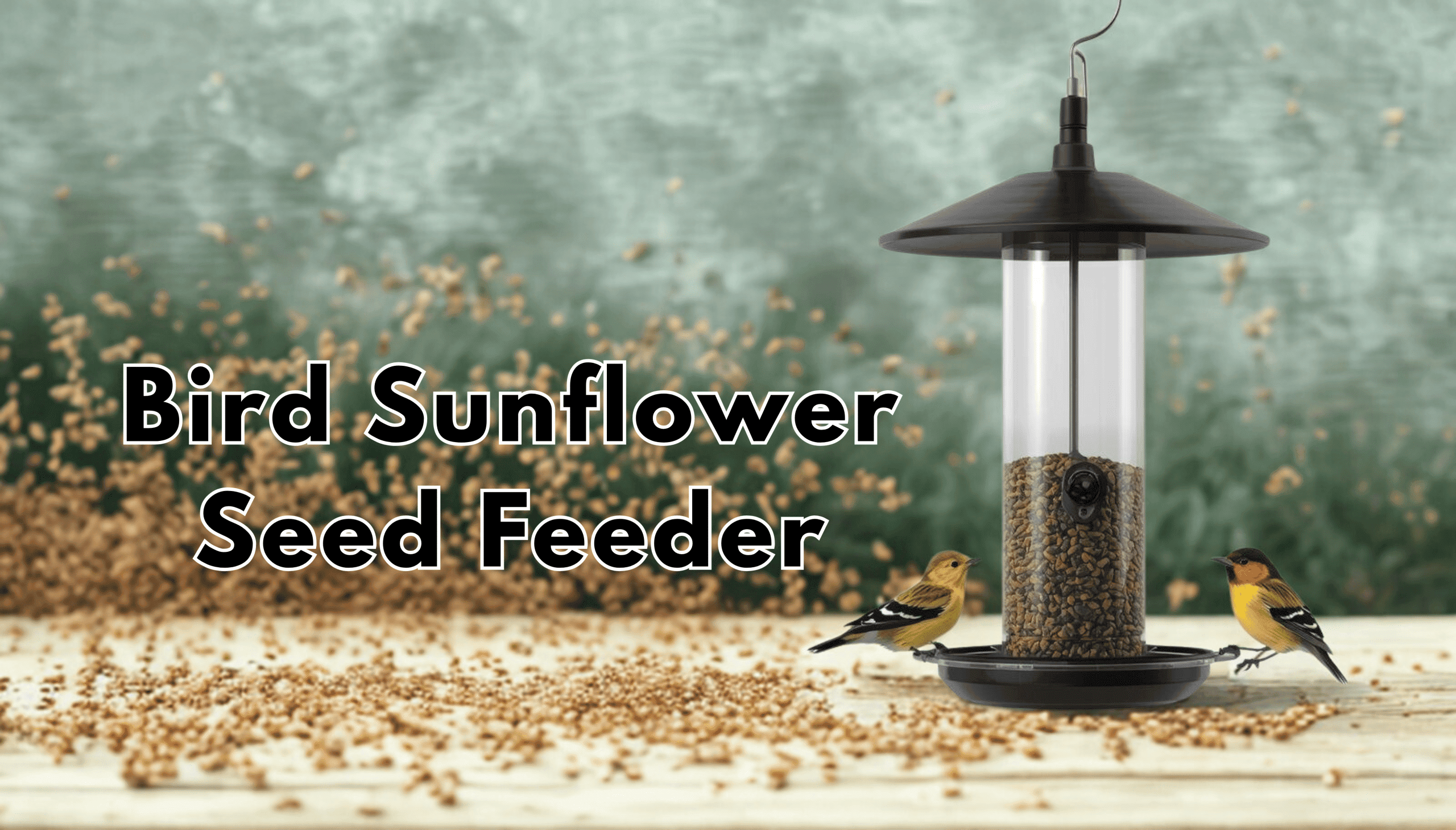 Bird Sunflower Seed Feeder