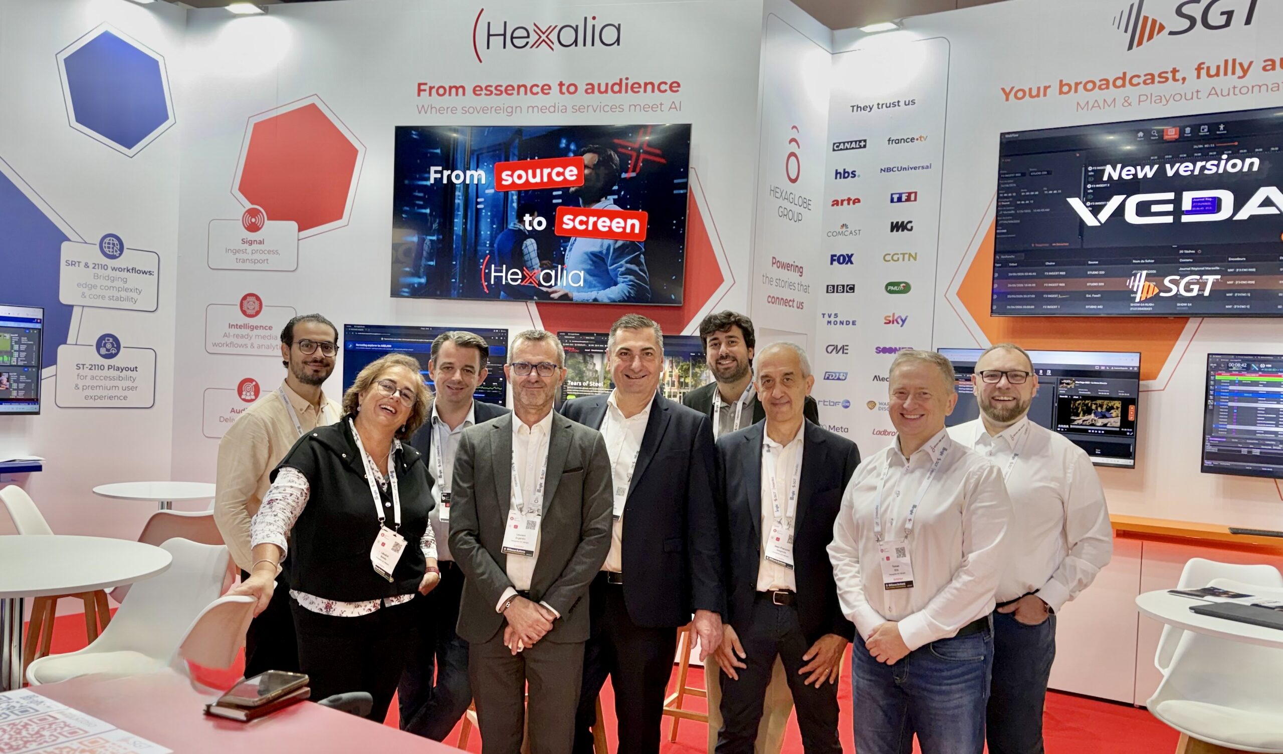 Le premier IBC de l'équipe sous l'étendard d'Hexalia