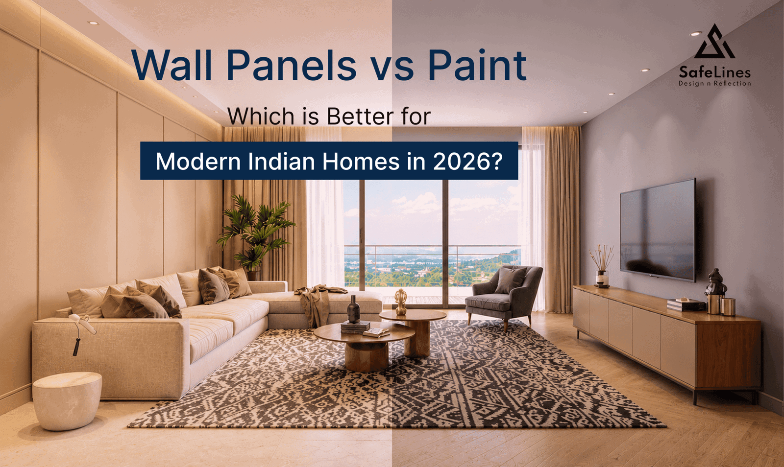 Wall Panels vs Paint