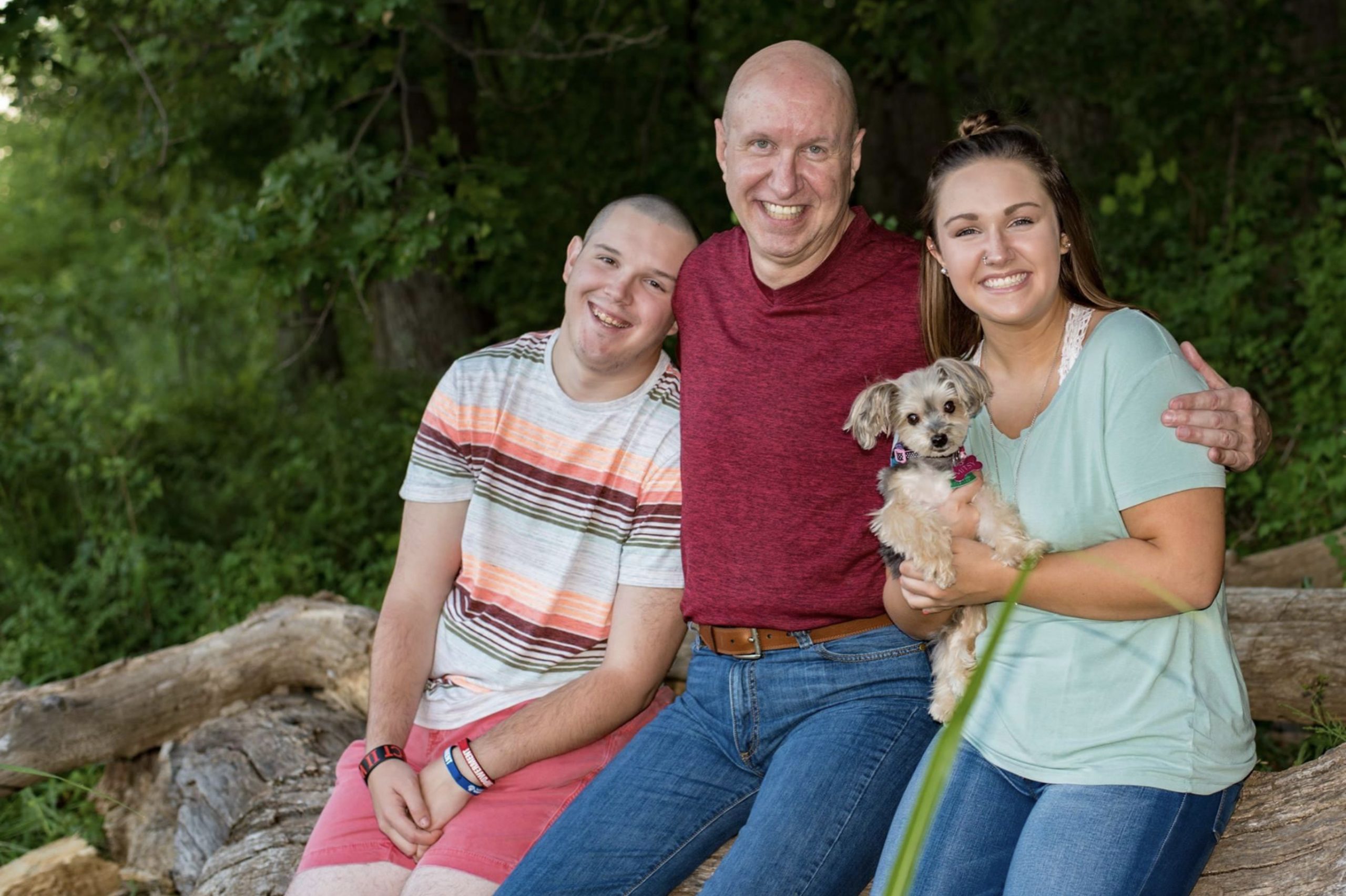 Neil Ruda and his family