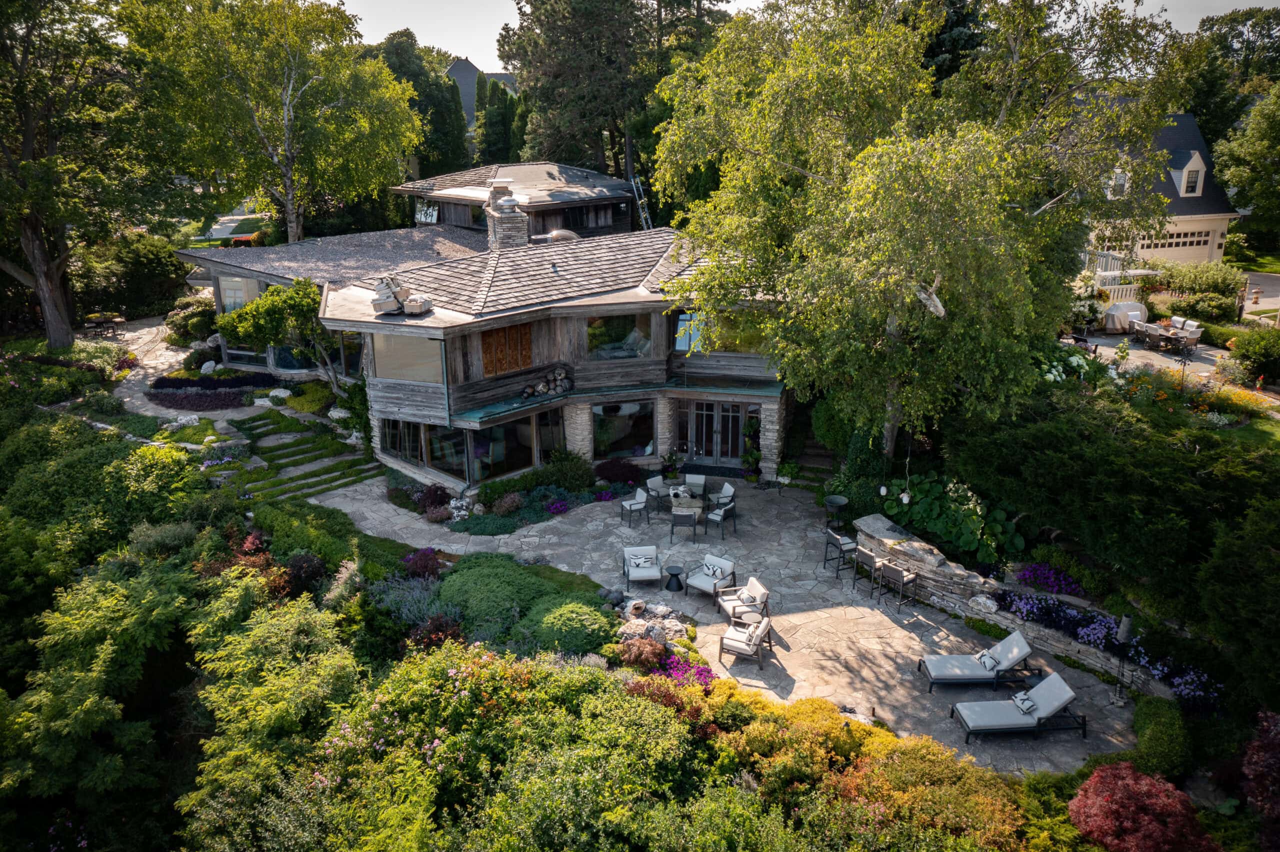 patio and furniture