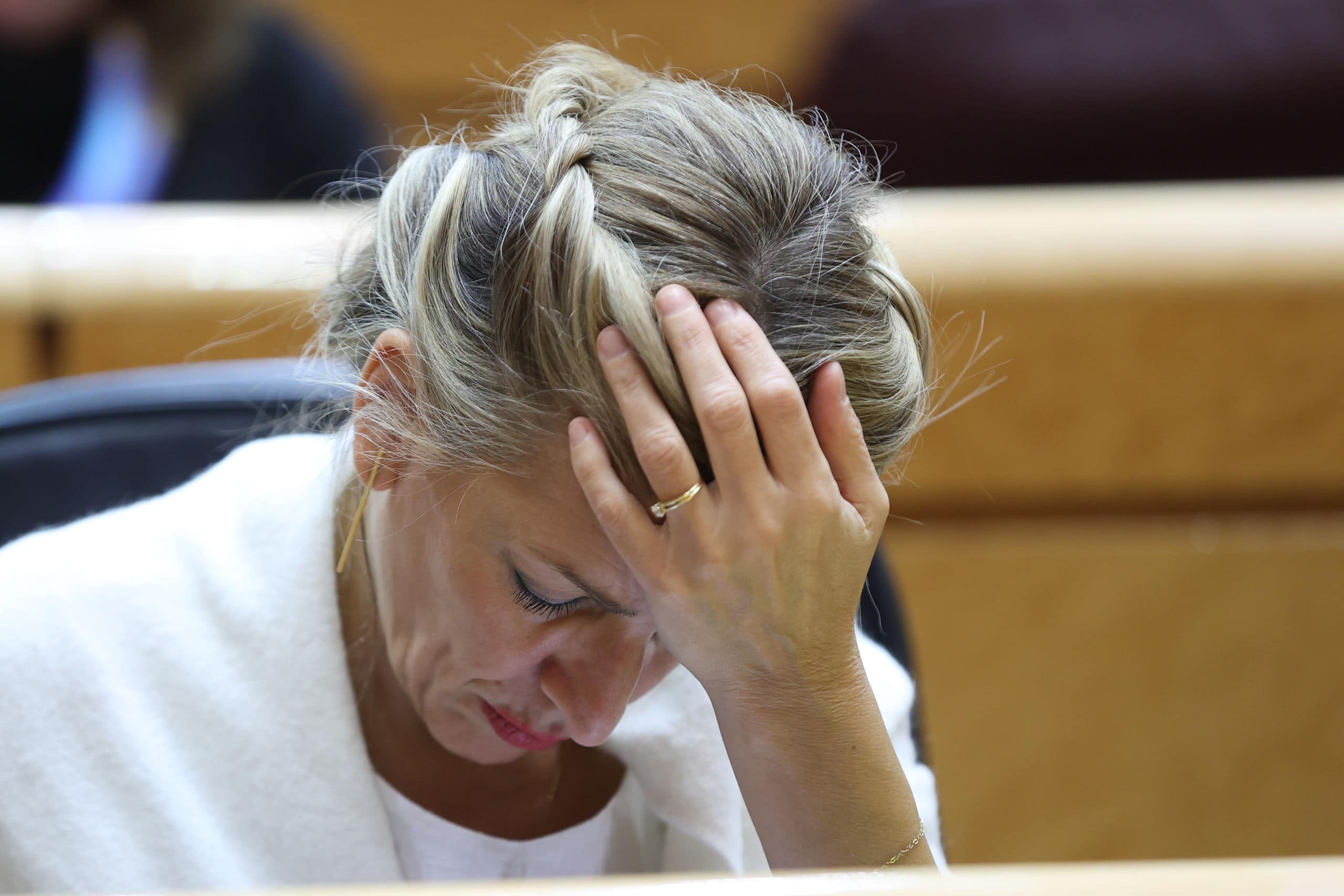 Yolanda Díaz trabajo enferma