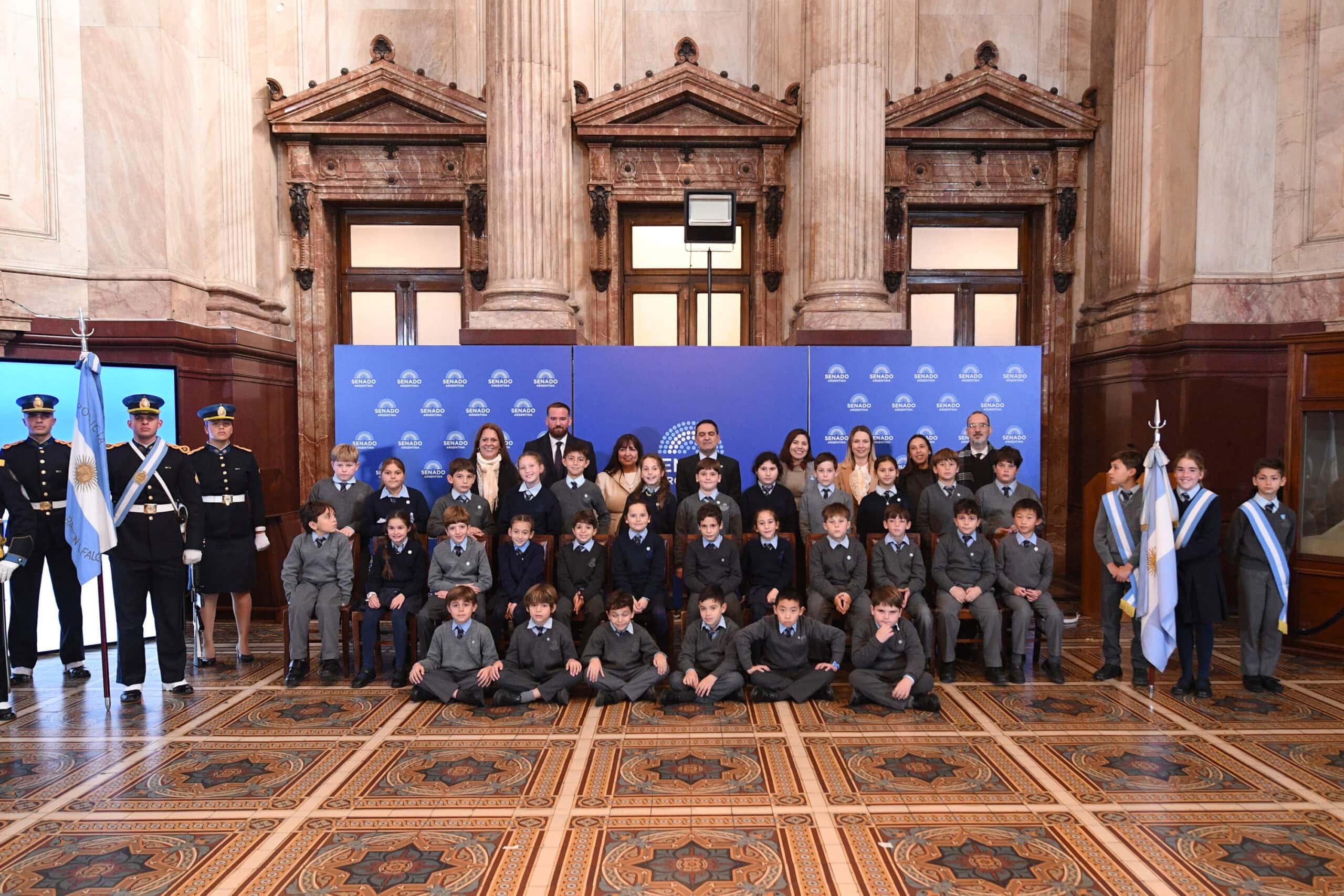 Finalizaron las juras a la bandera con la participación de estudiantes de distintas escuelas