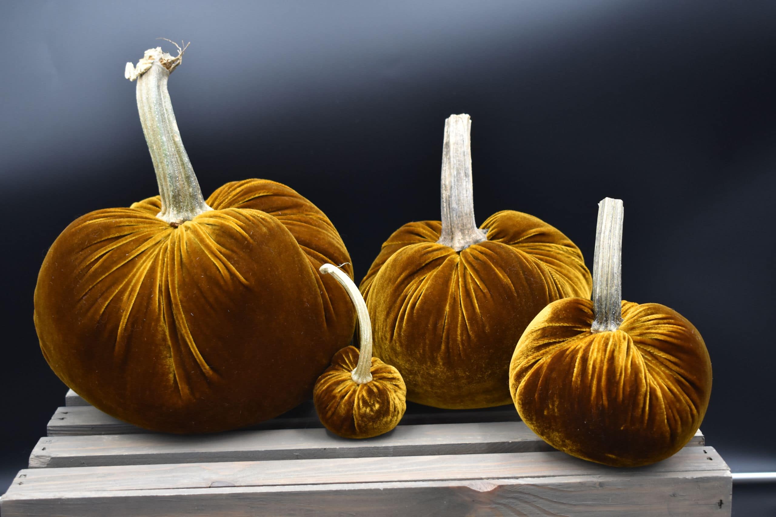 Handmade Gold Pumpkin Size Chart