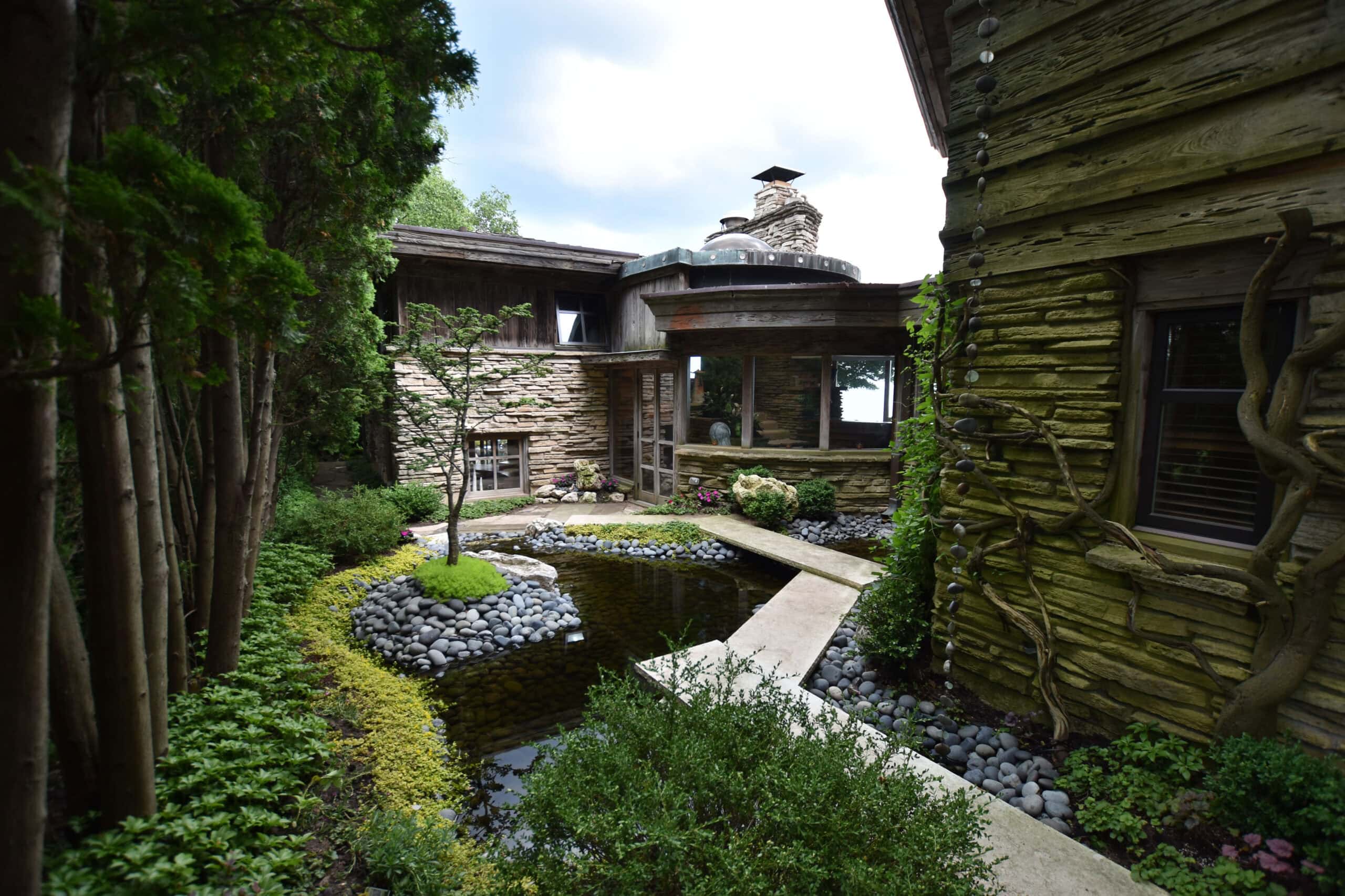 pond by home