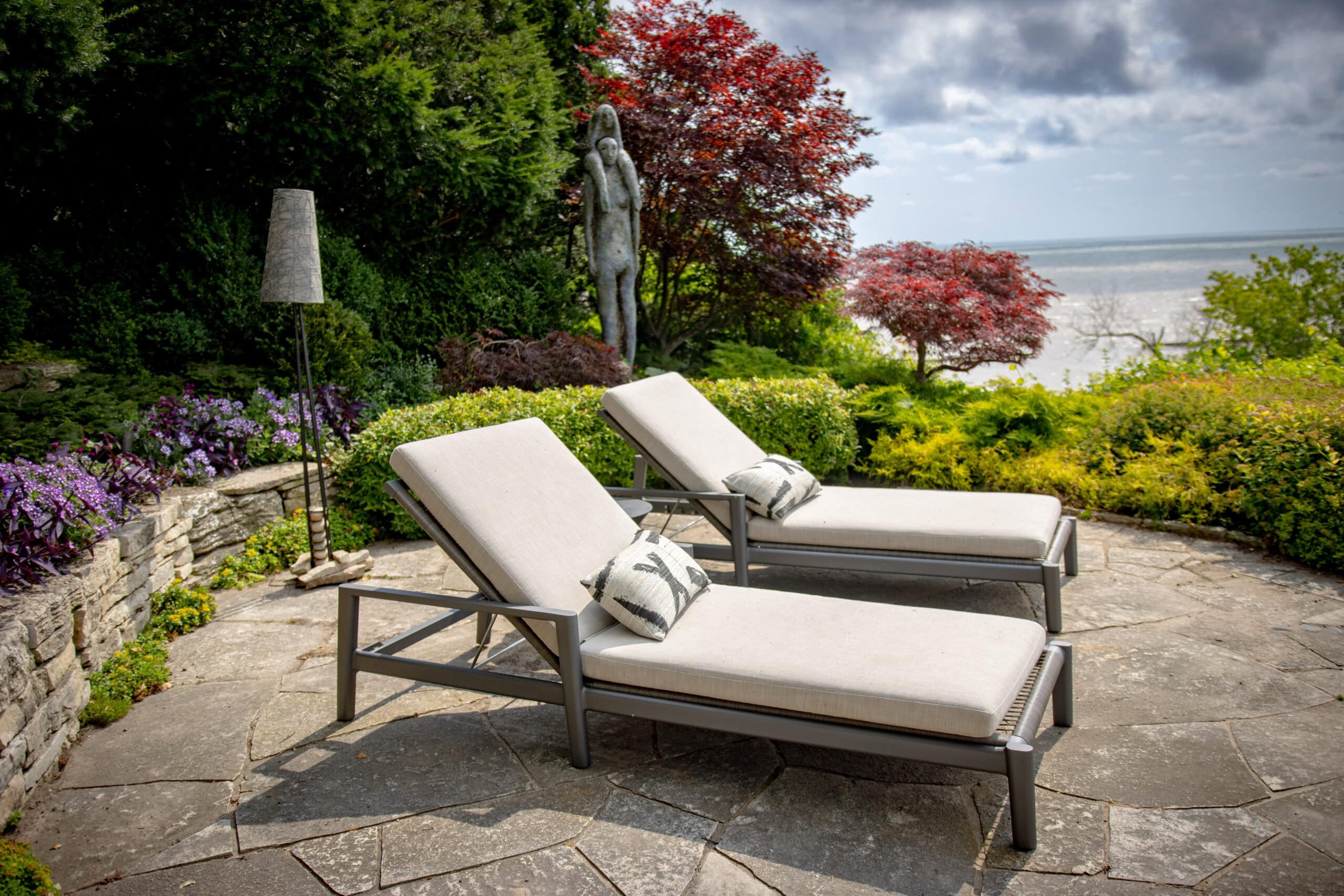 patio and furniture