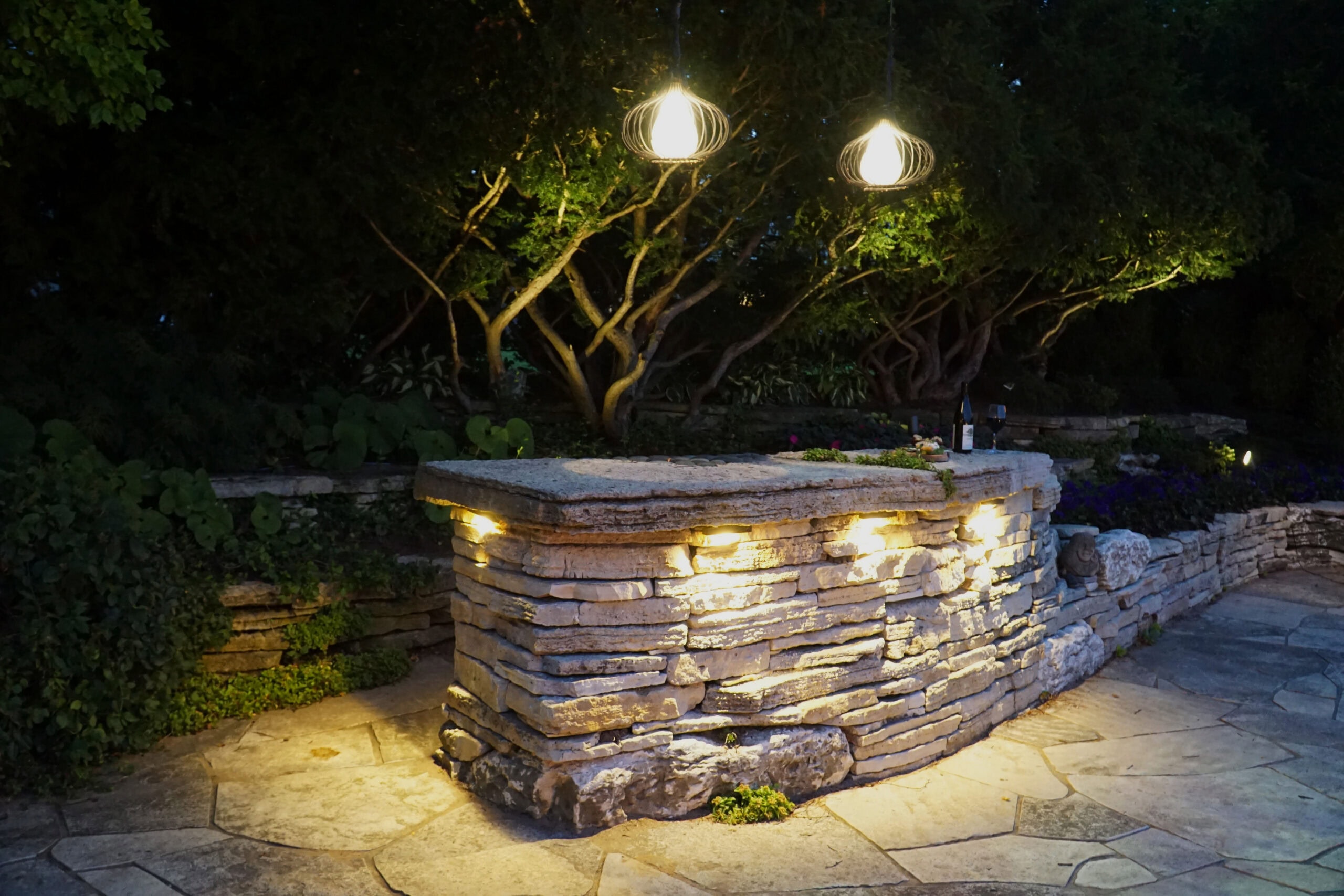 stone wall