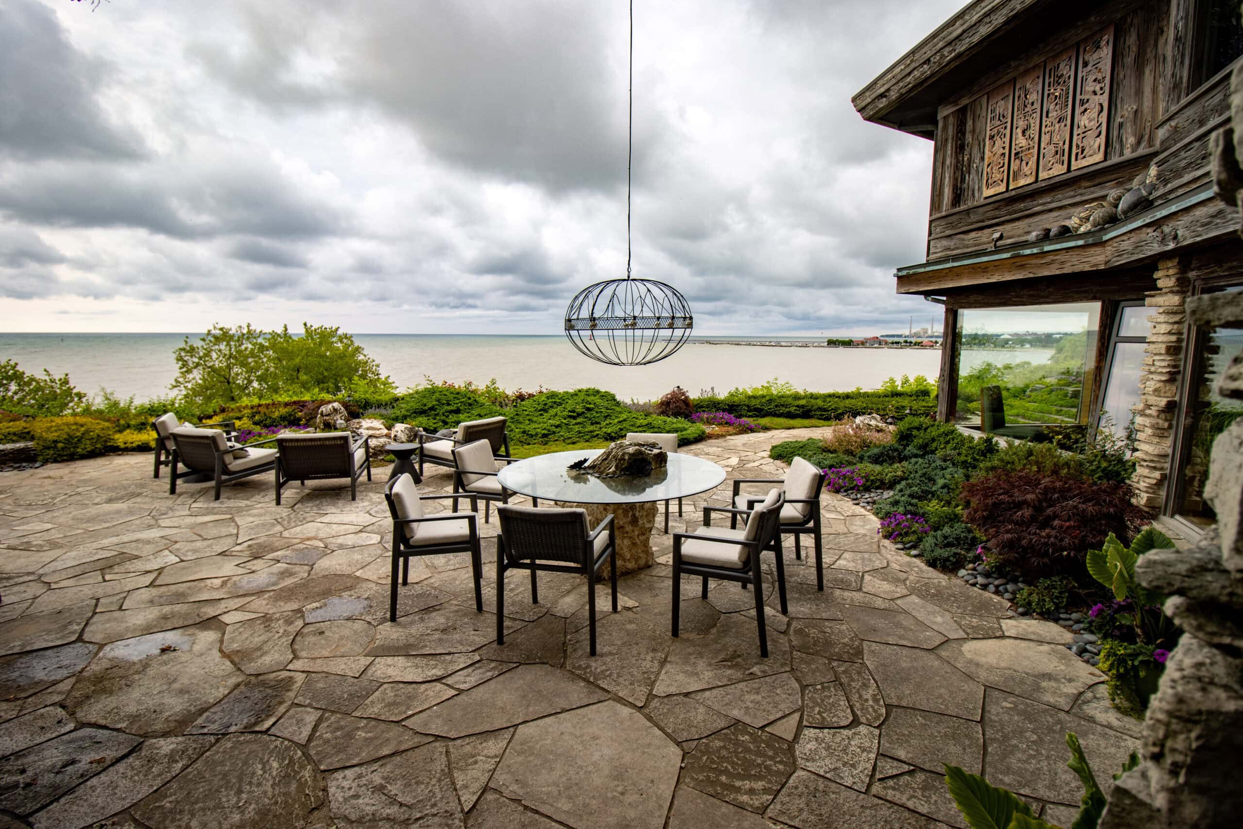 patio and furniture