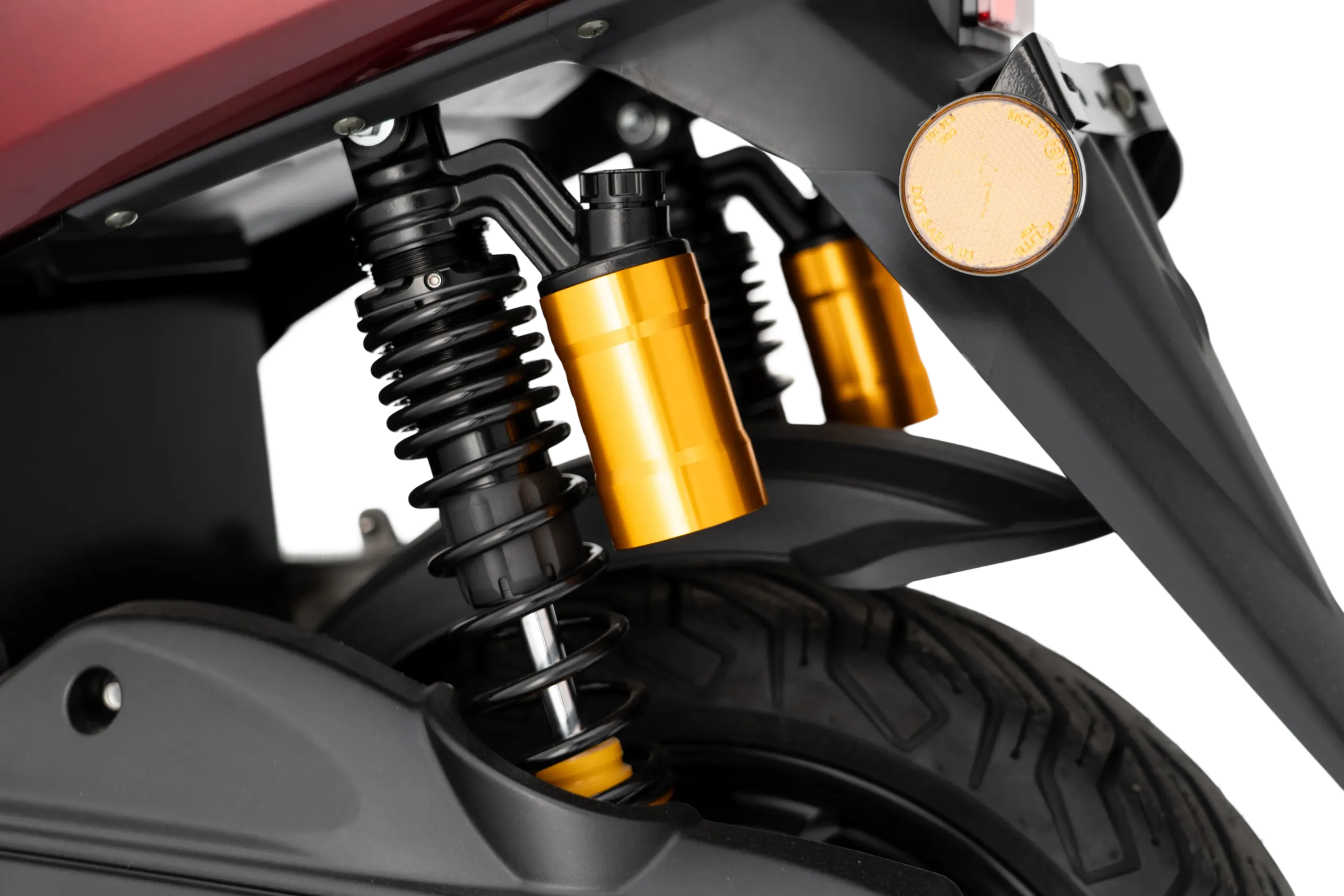 Fotos de los muelles de una moto