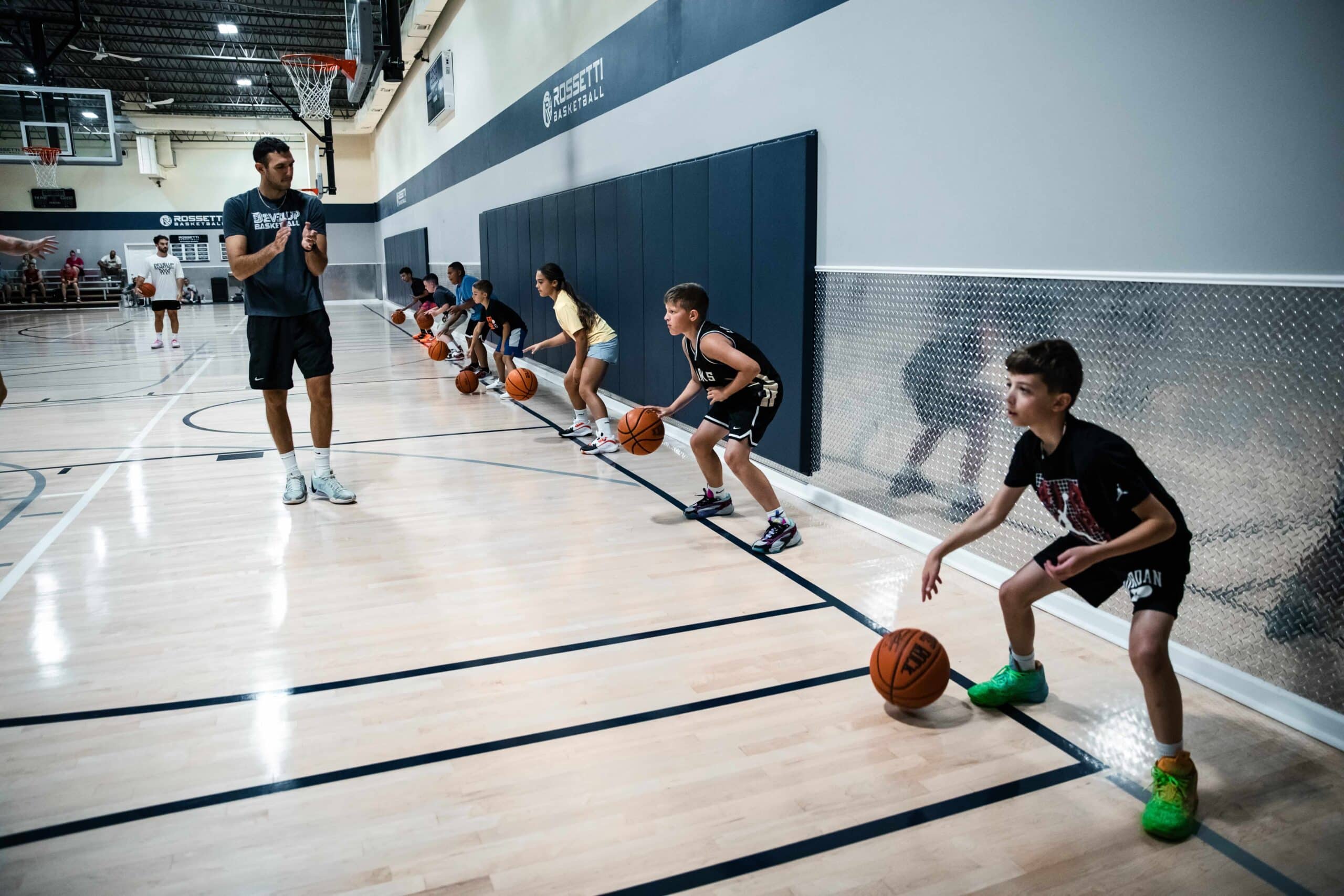 Group Basketball training
