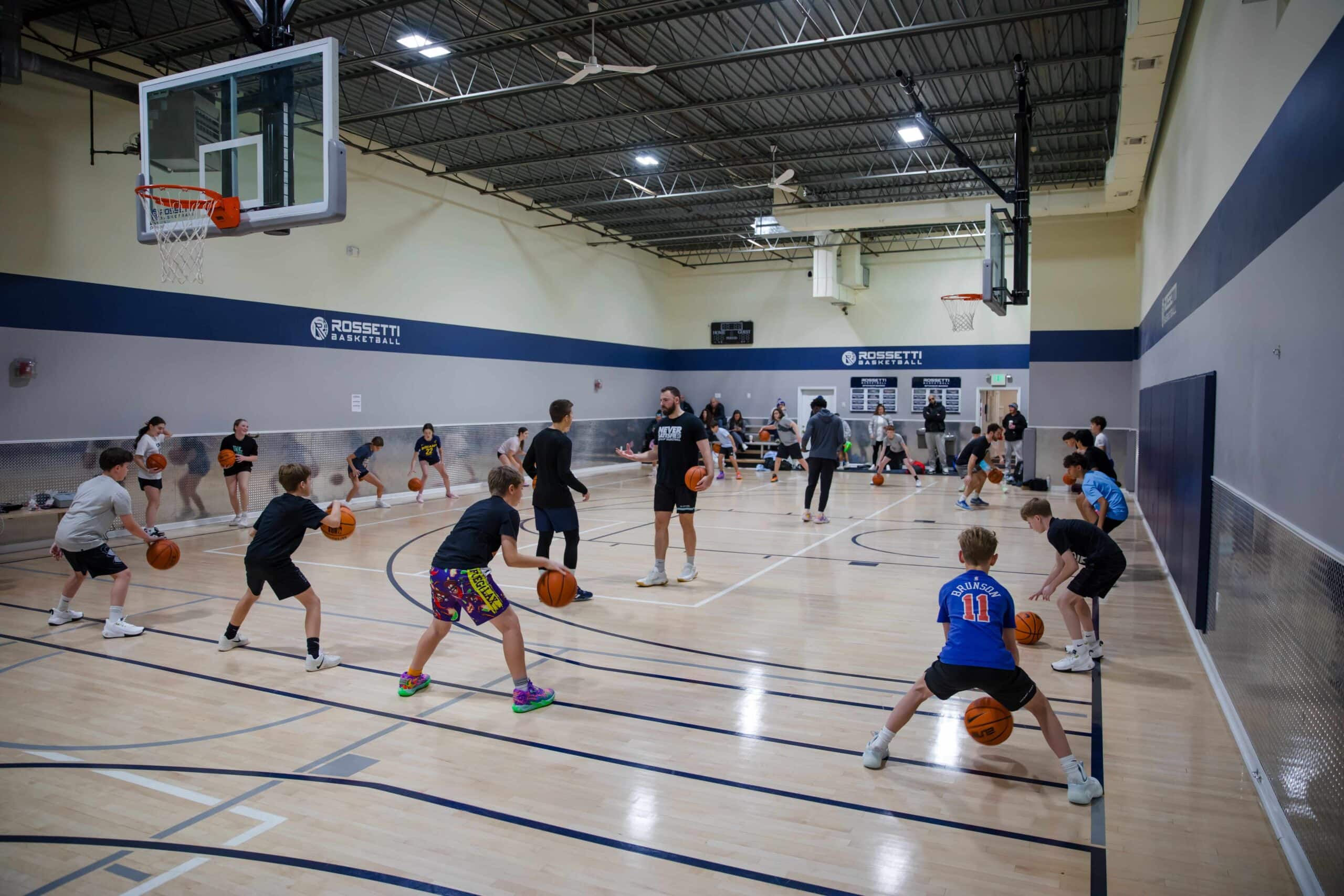 Basketball training for beginners