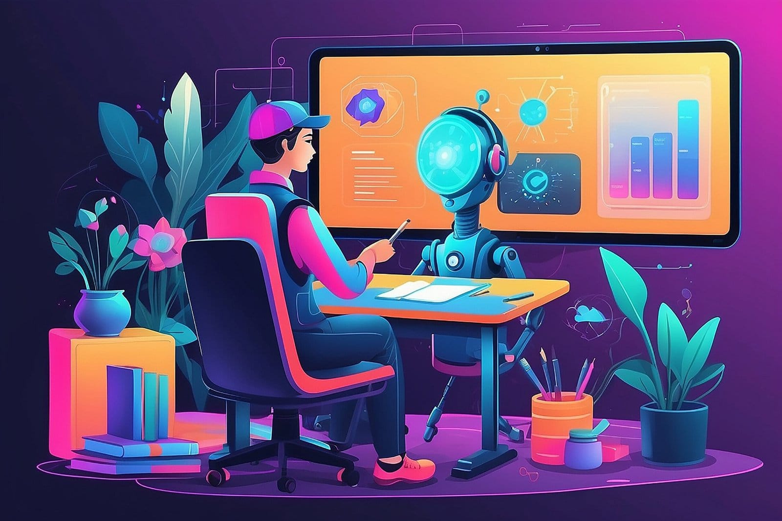 2D animation and AI video