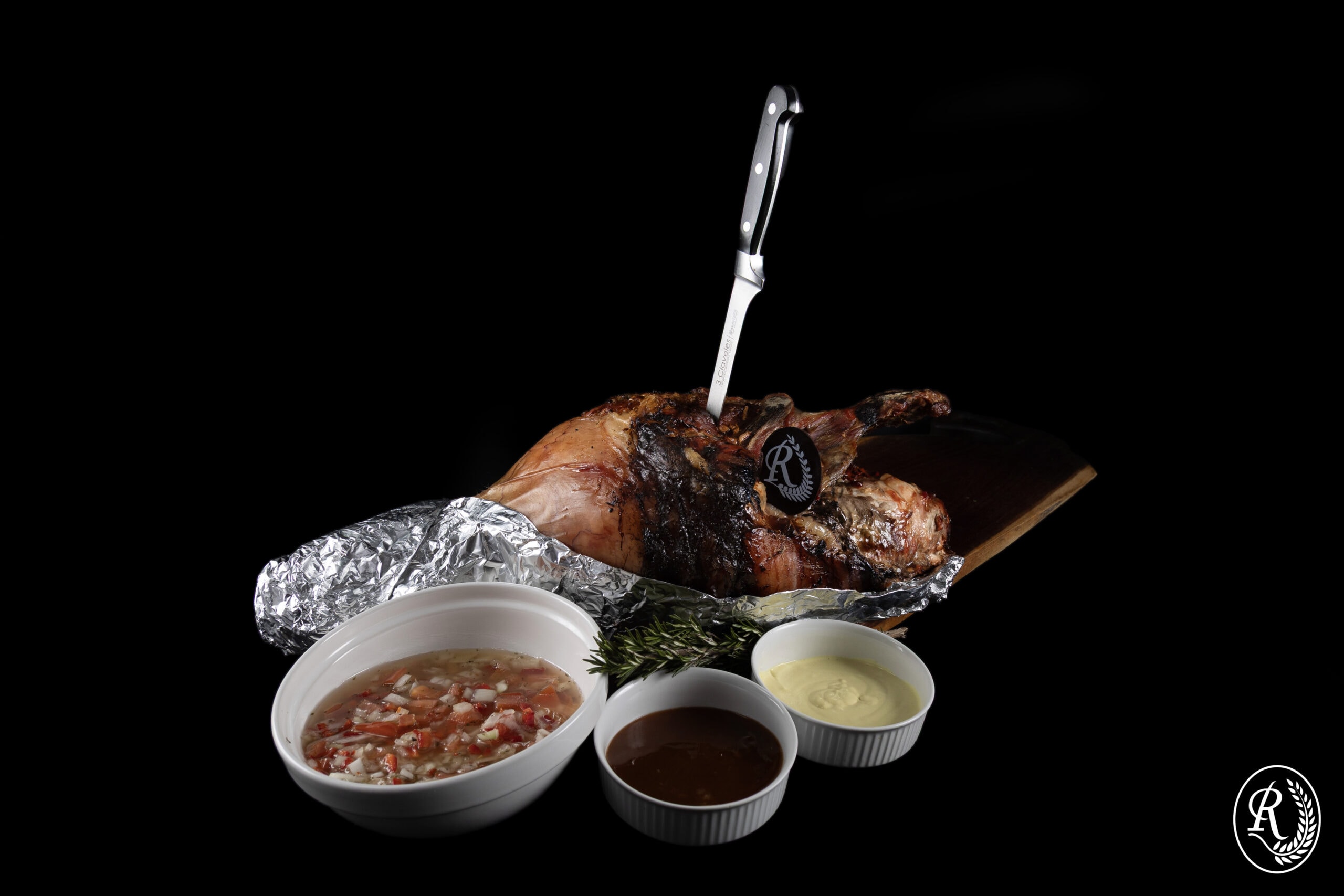 Pernil horneado clásico
