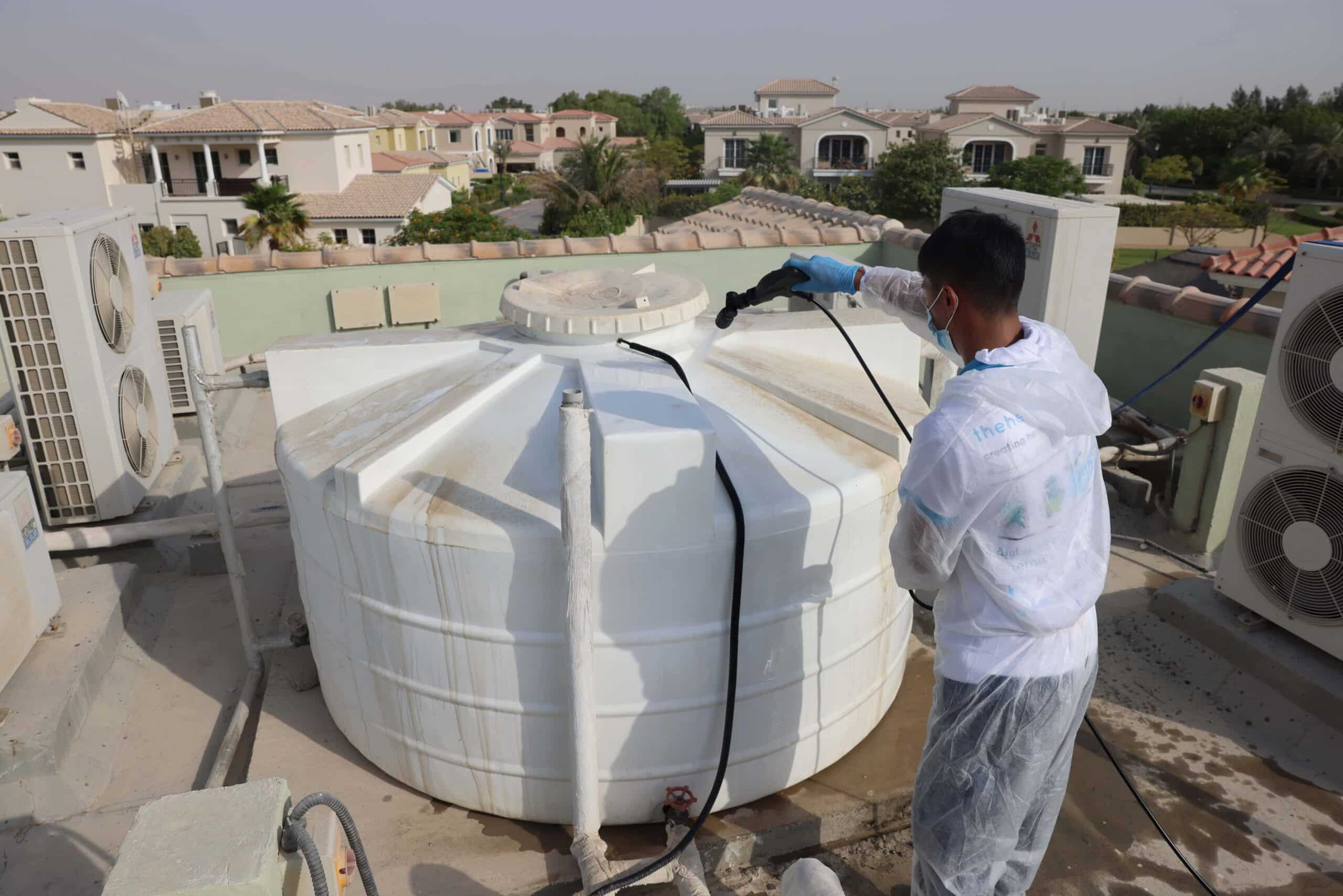professional water tank cleaning services