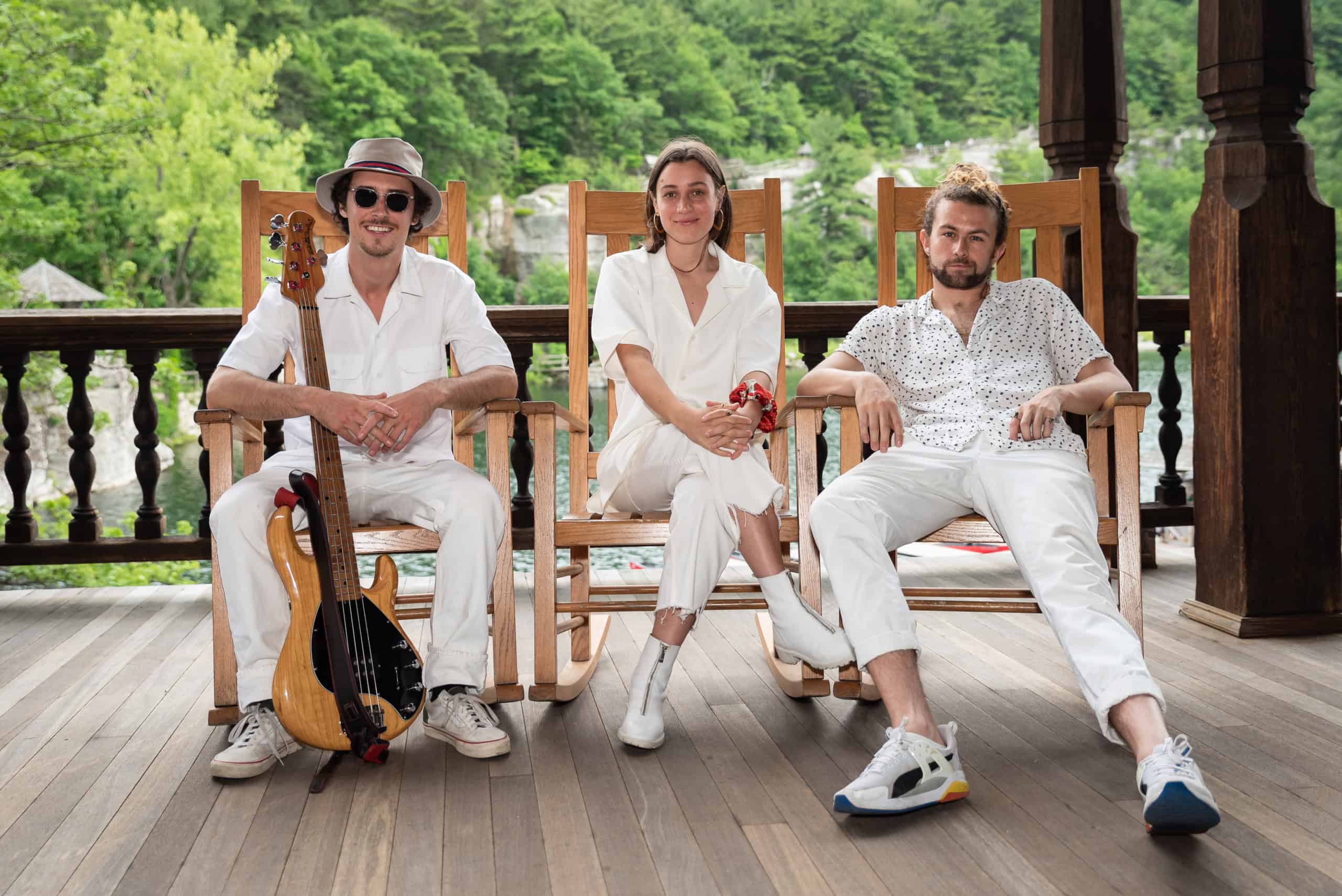 Raina Trio on the Porch at Mohonk