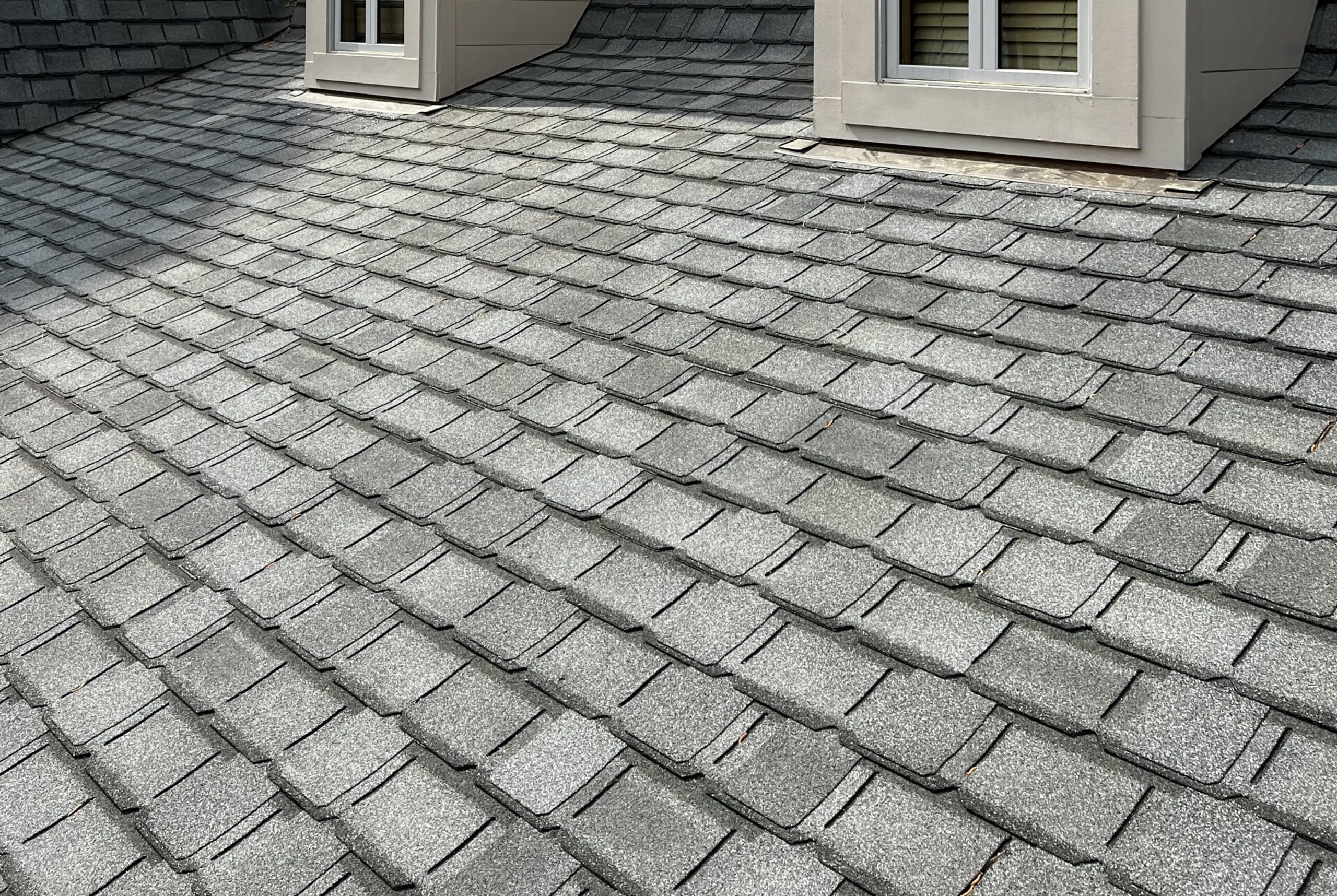 Finished residential roof detail from a BRS project