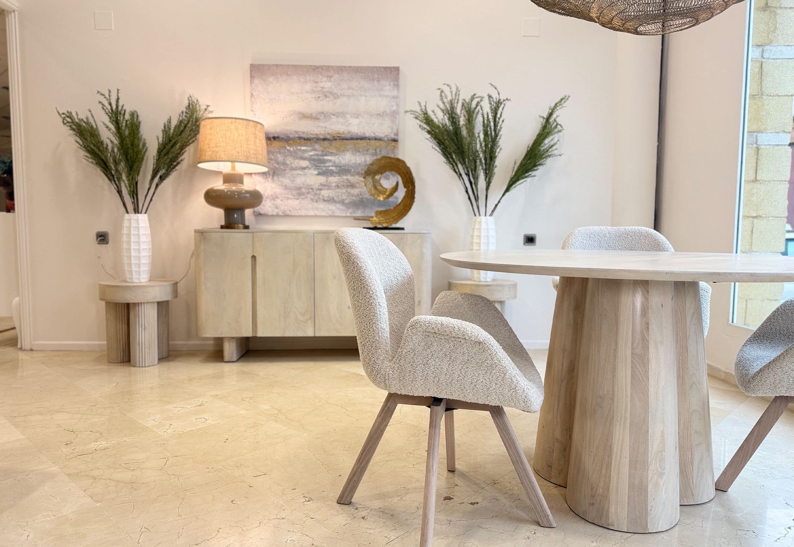 Colección muebles madera de mango