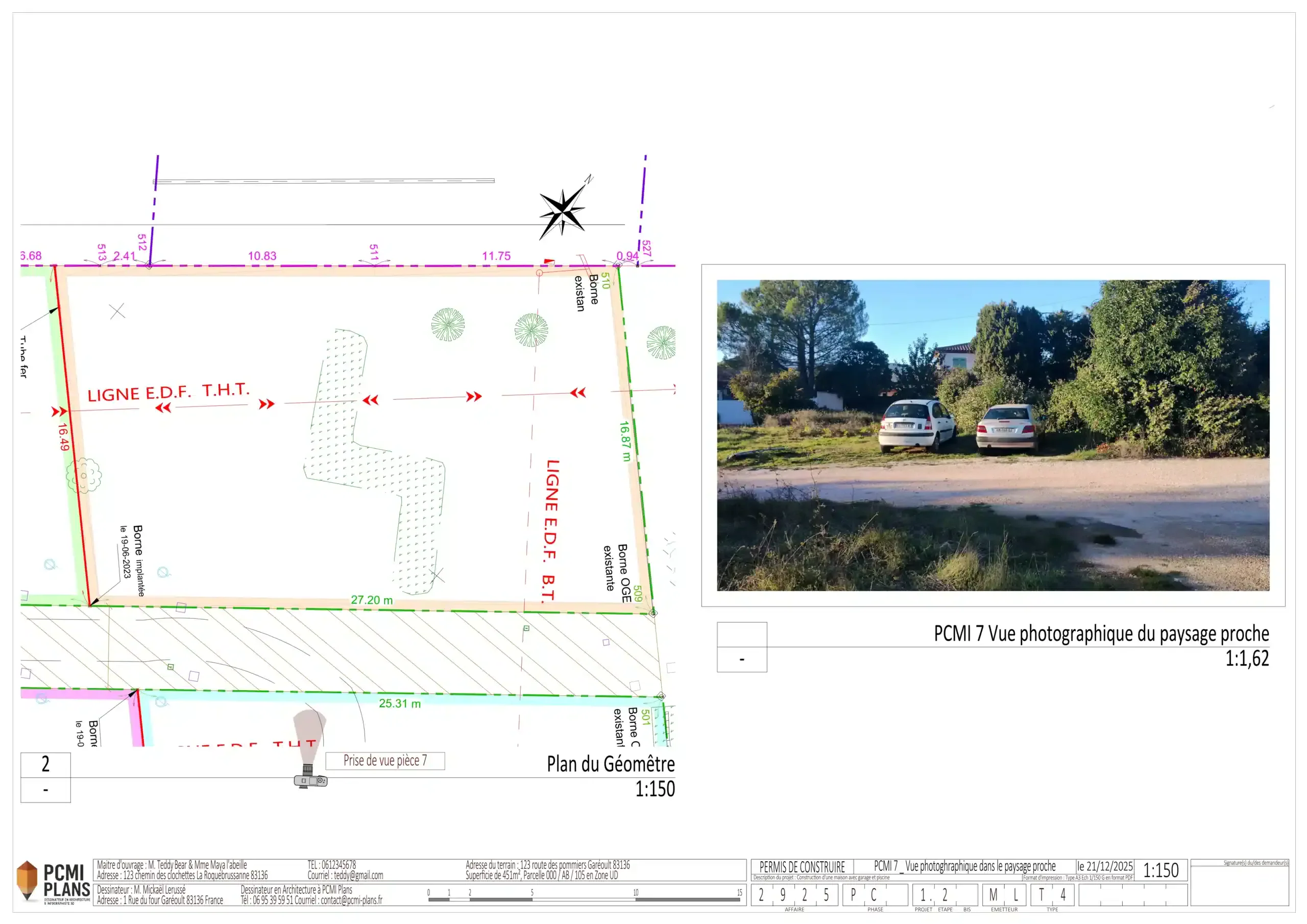 PCMI 7 Vue photographique dans le paysage proche