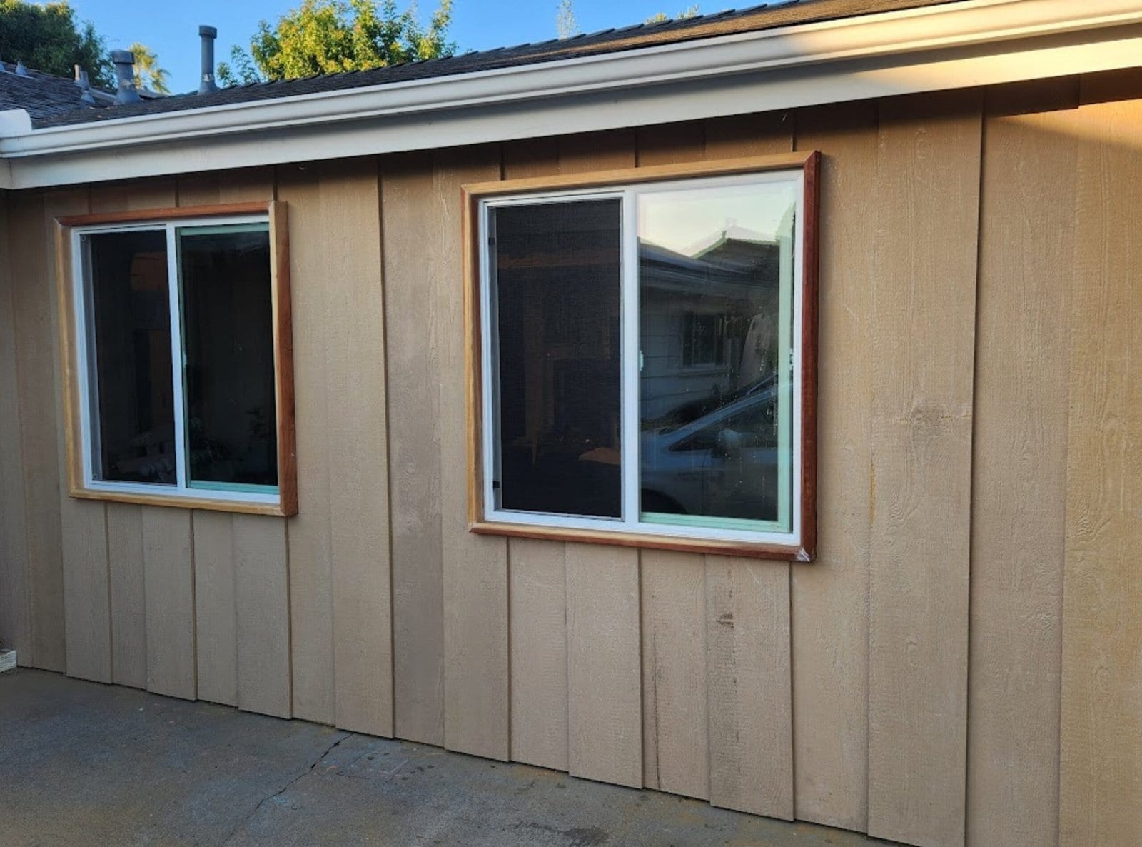 completed garage conversion