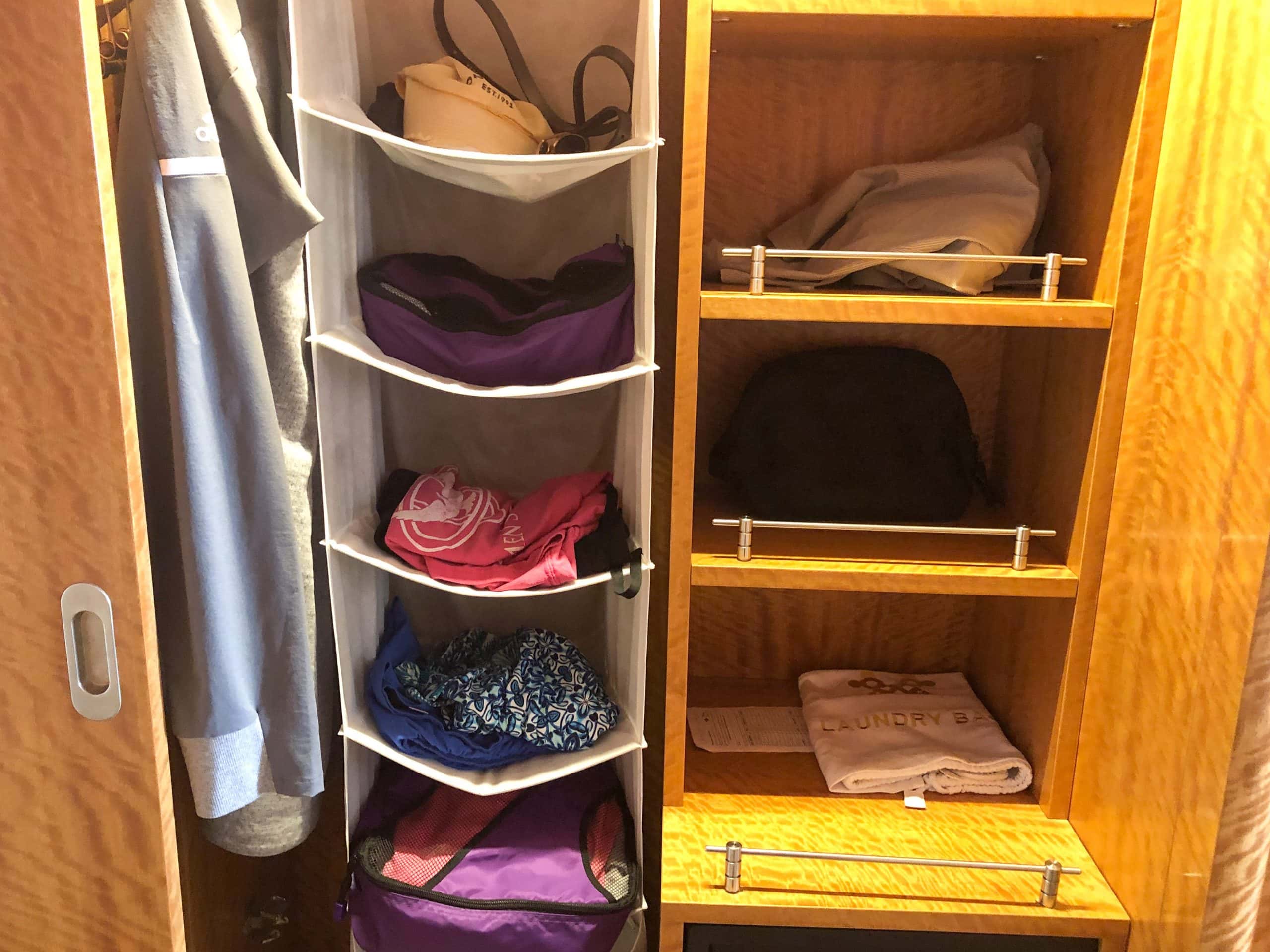 Disney Magic Stateroom Closet Organizer