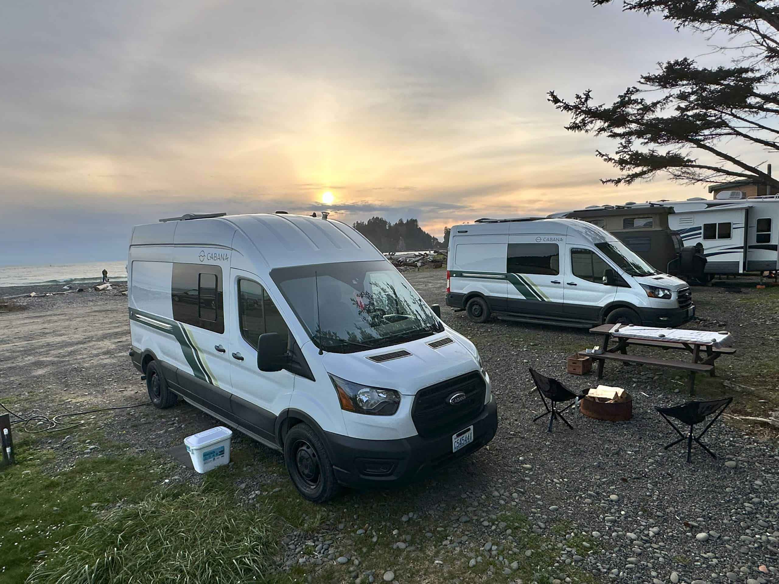 RV Camping Near Olympic National Park: Full Hookup Sites