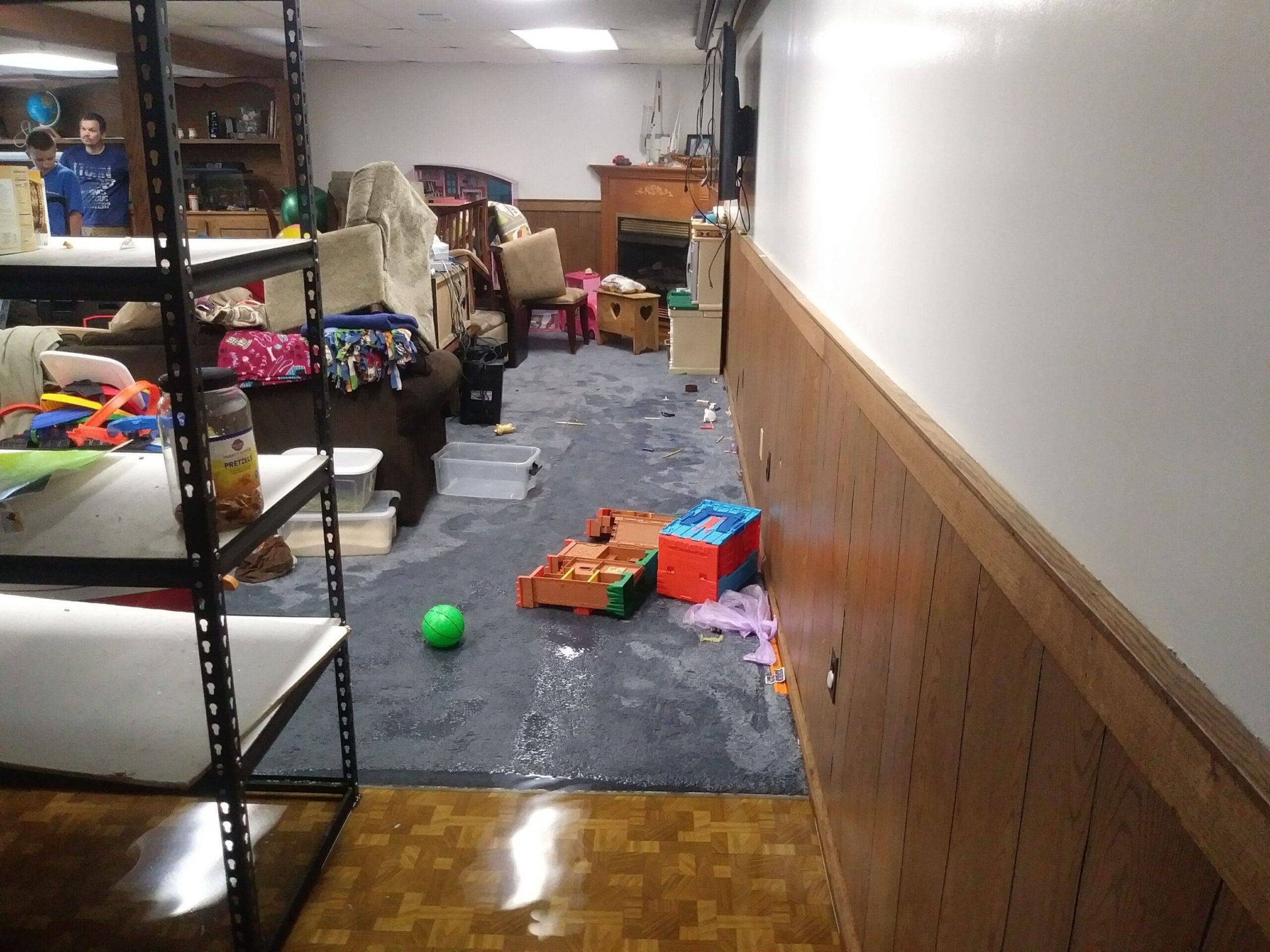 I found a better way to dry a wet basement