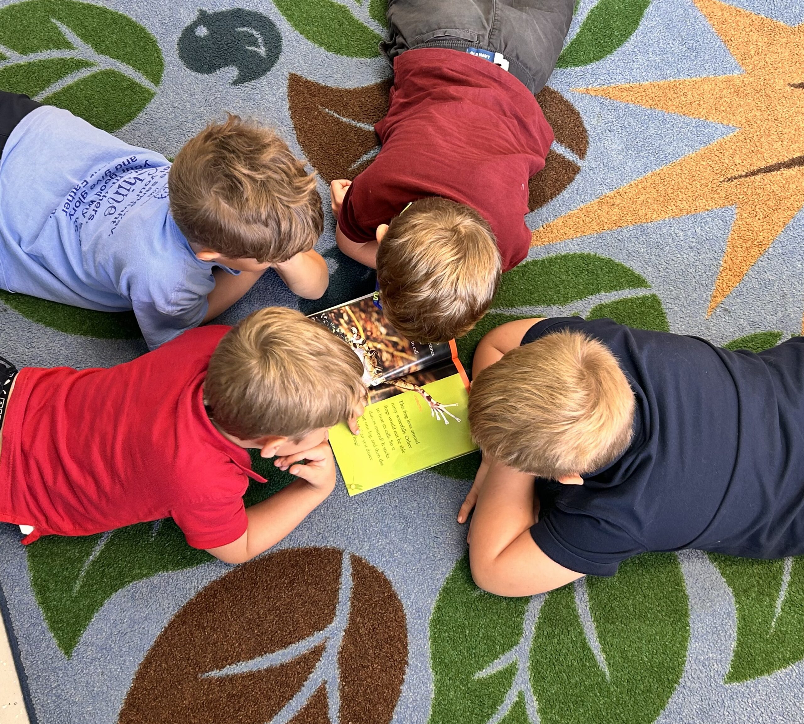 Young students learning in the Early Childhood program at Martin Luther School in Joplin, MO