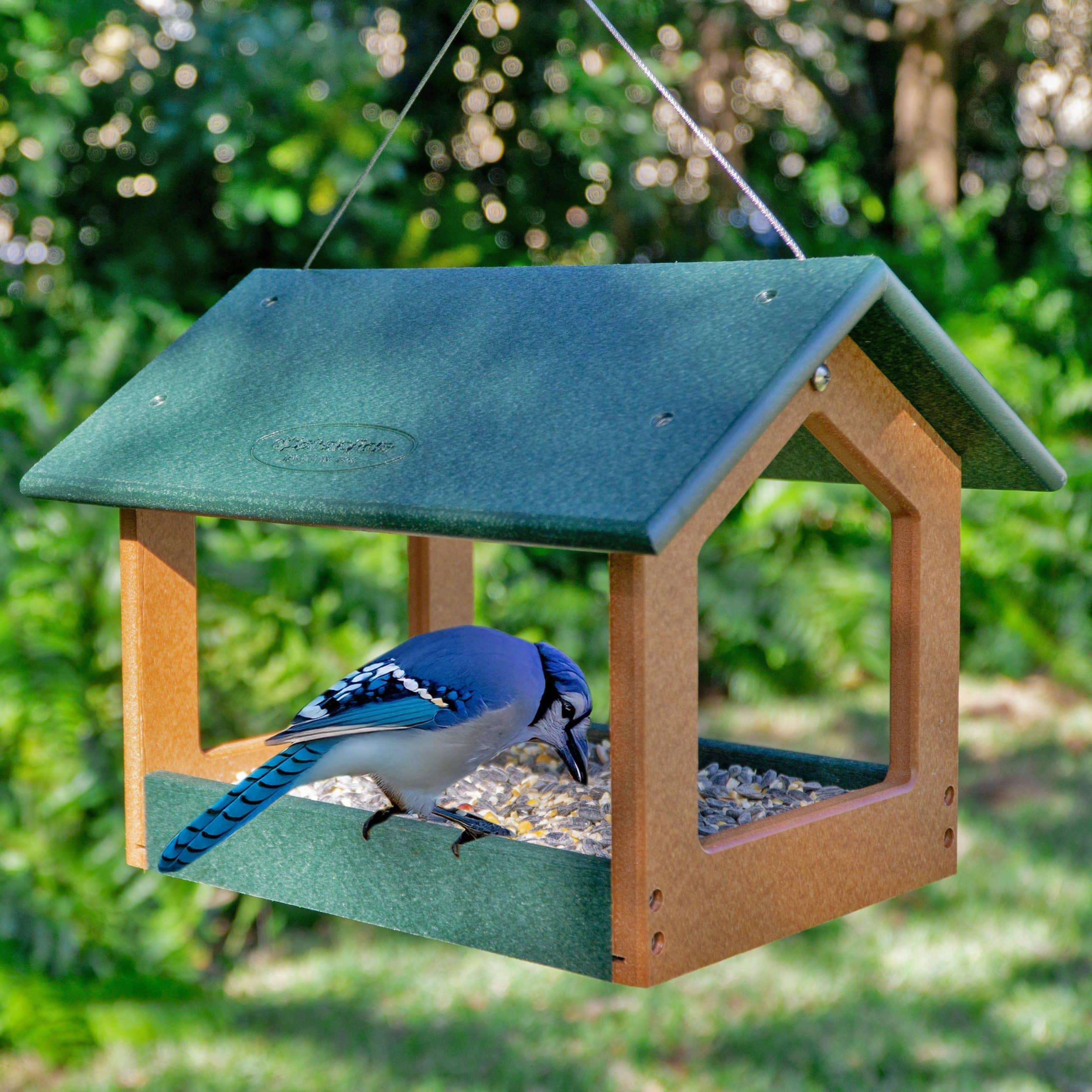 What is a Hopper Style Bird Feeder