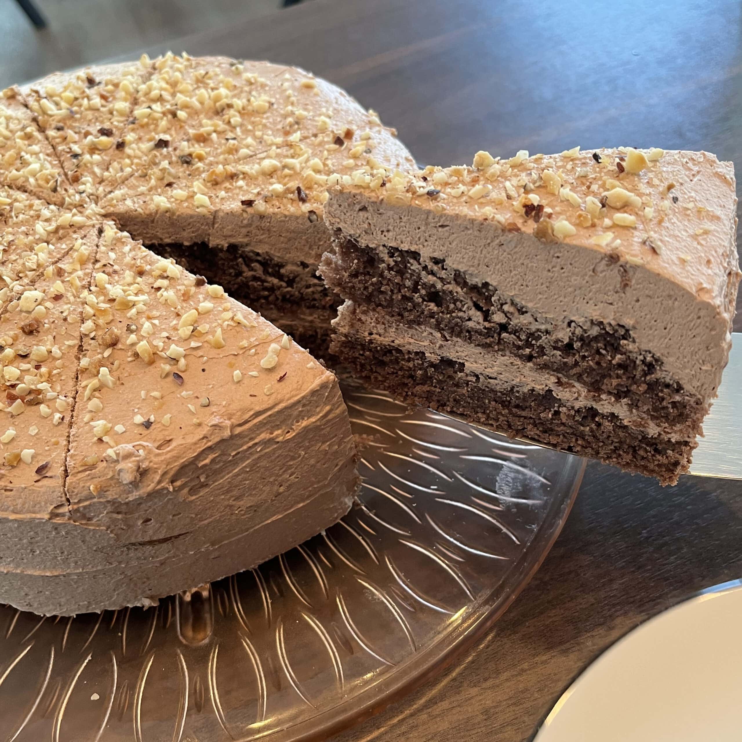 Torte geschnitten