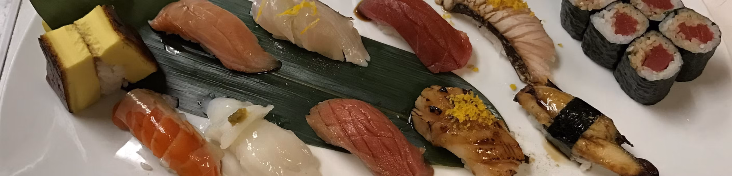Modern sushi from Kaigen Sushi near Disneyland