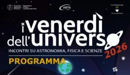 Programma I Venerdì dell'Universo - 2026