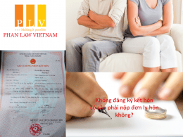 Không đăng ký kết hôn, có cần phải nộp đơn ly hôn không?