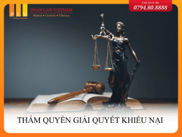 Ai có thẩm quyền giải quyết khiếu nại? Xử lý đơn khiếu nại