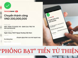 “Phông bạt” tiền từ thiện là gì?