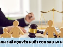 Tranh chấp quyền nuôi con sau ly hôn