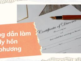 Hướng dẫn làm giấy ly hôn đơn phương