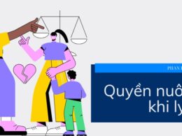 Quyền nuôi con khi ly hôn.