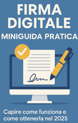 Firma digitale: MiniGuida pratica per capire come funziona e come ottenerla nel 2025