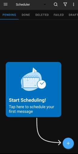 select WhatsApp