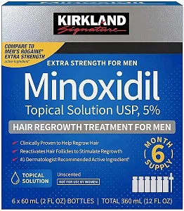 Kirkland მინოქსიდილი 5% 6 ფლაკონი