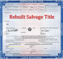 rebuilt title florida