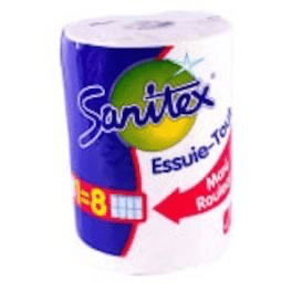 Sanitex essuie tout 500 feuilles + mouchoirs