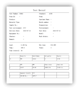 TT-MFI06 Melt Flow Indexer