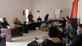 Formation les émaux à effets sur la céramique de Moknine (2)
