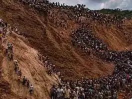 Centrafrique effondrement mine