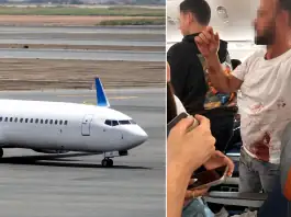 pilote poignardé en plein vol