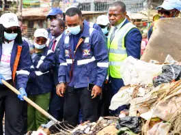 Brenda Biya au marché Mokolo